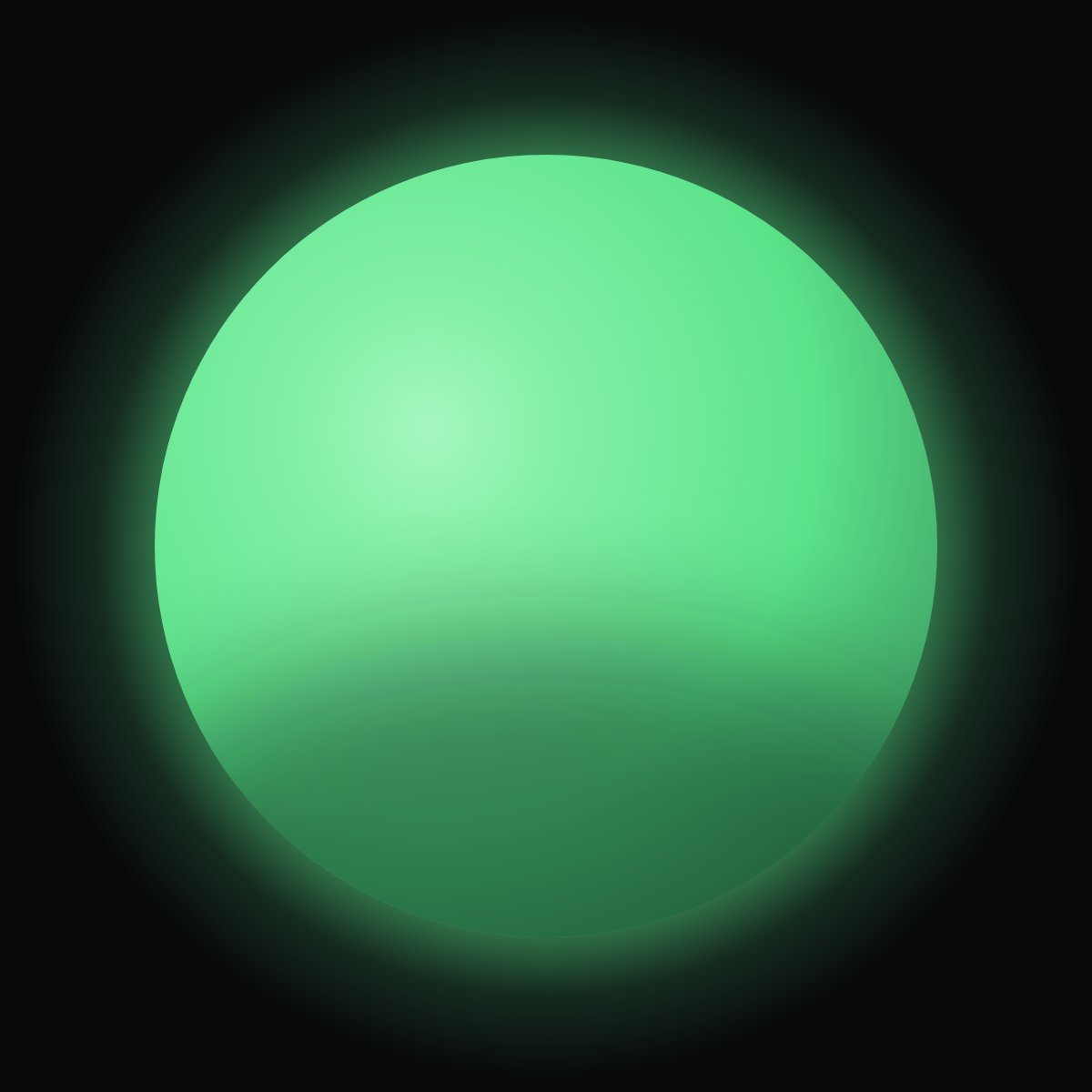 audiotoad orb on dark